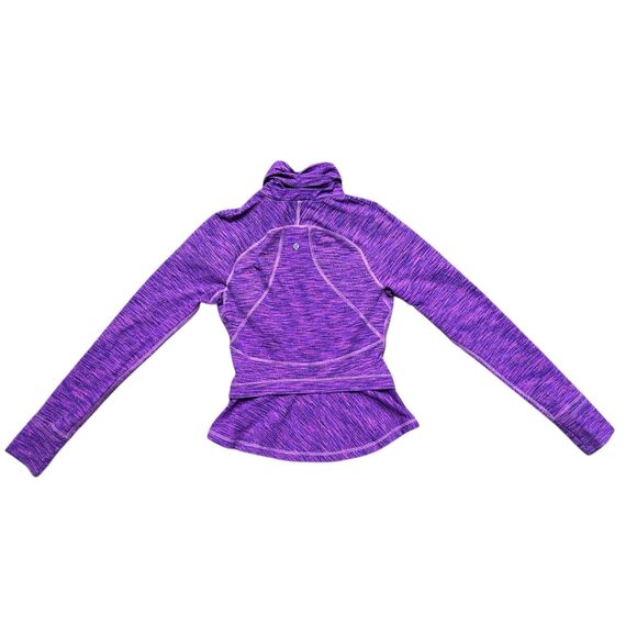 Lululemon, Women's Zip Up Jacket, Hustle in Your Bustle, Pink & Purple, Size 4 - Picture 5 of 9